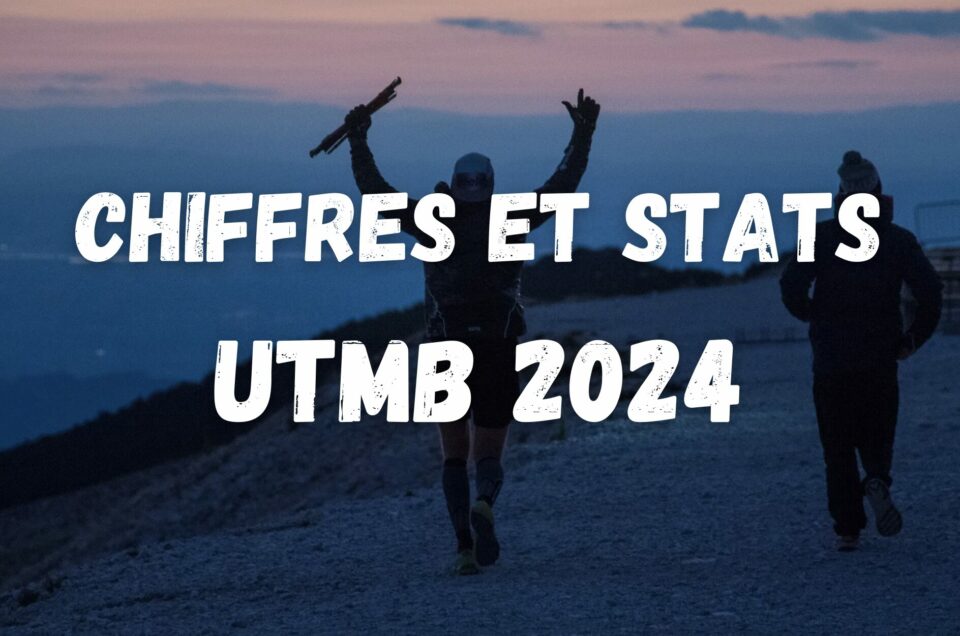 UTMB 2024 : quelques chiffres et statistiques